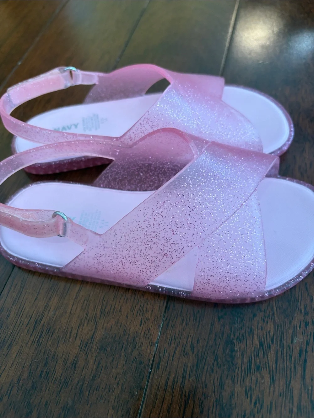 Old Navy Sparkly Pink Slingback Sandals for Kids